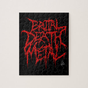 Brutal dödmetall pussel
