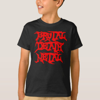 Brutal dödmetall tee shirt