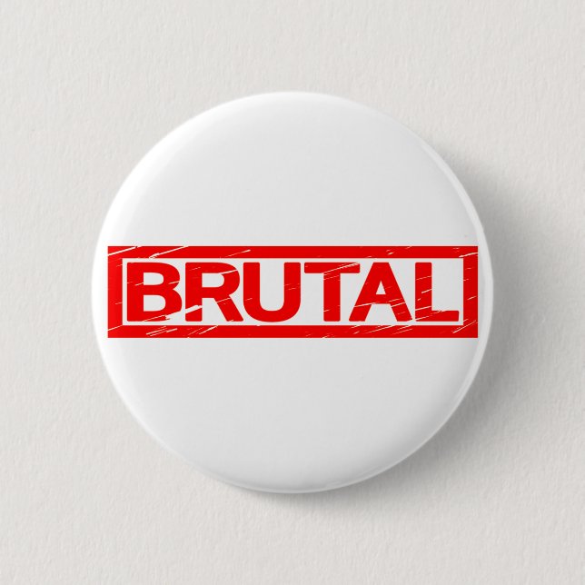 Brutal Frimärke Knapp (Framsida)