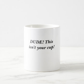 Brutal musa "DUDE!", Kaffemugg