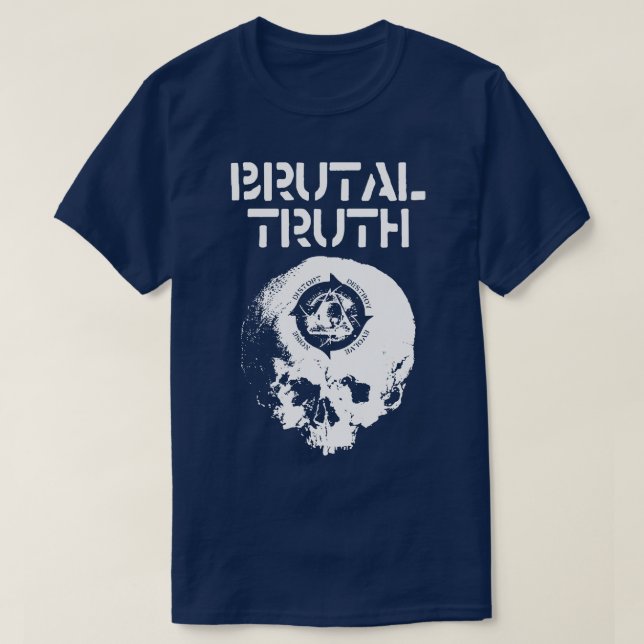 BRUTAL TRUTH 2 T SHIRT (Design framsida)