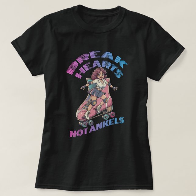 Brutaliser hjärtan inte anklar t shirt (Design framsida)