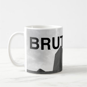 Brutalismarkitekturmugg Kaffemugg