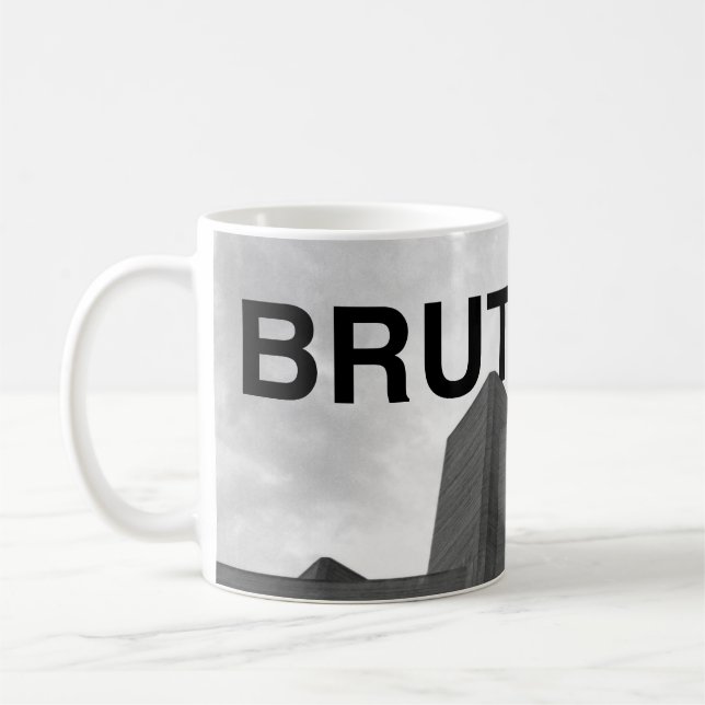 Brutalismarkitekturmugg Kaffemugg (Vänster)