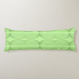 Brutalist Waves: Pistachio & Fresh Green Kroppskudde