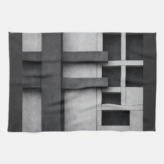 Brutalistisk arkitekturdesign Fin konst Kubism Kökshandduk