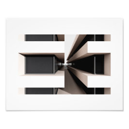 Brutalistisk struktur nr 010 fototryck