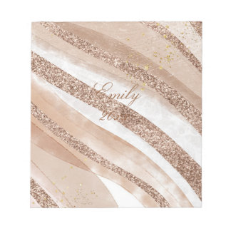 Brutchdesign ro Guld Glitter Anteckningsblock