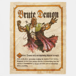Brute Demon Fleecefilt