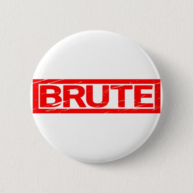 Brute Frimärke Knapp (Framsida)