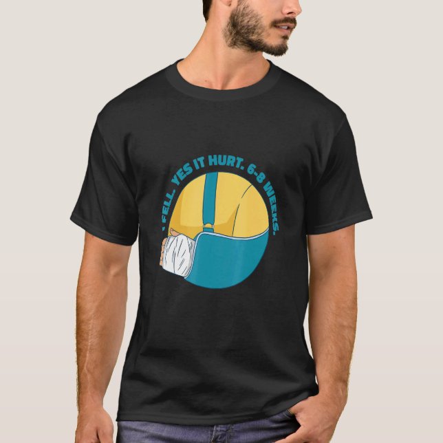 bruten arm t shirt (Framsida)