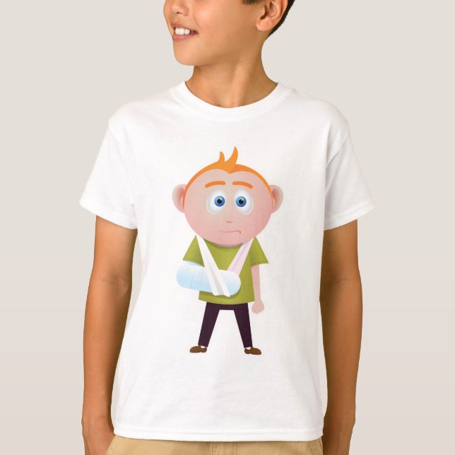 Bruten arm tee (Framsida)