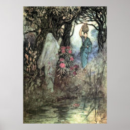 Bruten av en spirit av Warwick Goble Poster