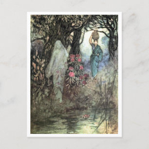 Bruten av en spirit av Warwick Goble Vykort