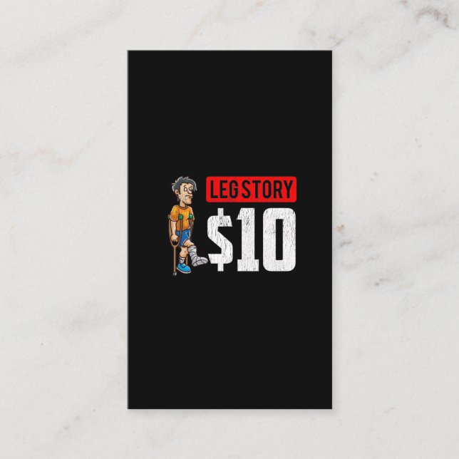 Bruten brory Bone får brunstoperationer Visitkort (Framsida)