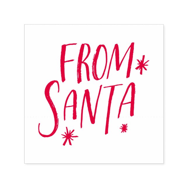 Bruten från jultomten självfärgande stämpel (Design)