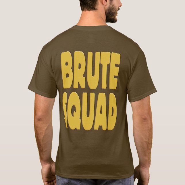 Bruten fyrkant t shirt (Baksida)