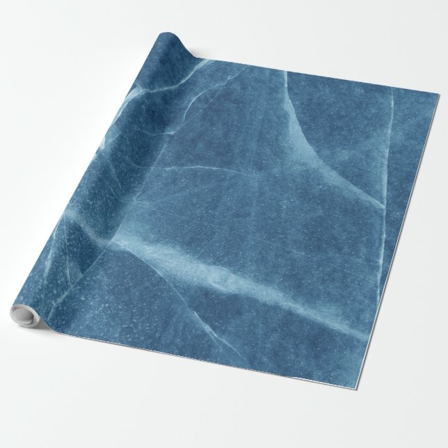 Bruten Glass Tapet Presentpapper (Utrullad)