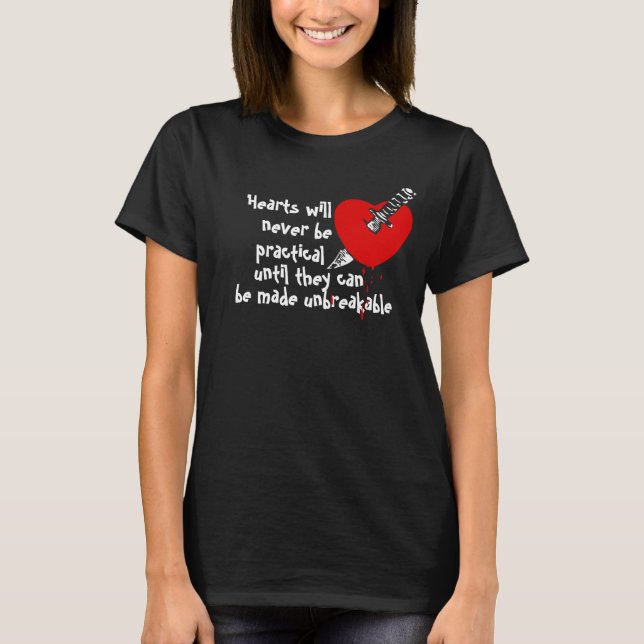 Bruten hjärta t shirt (Framsida)