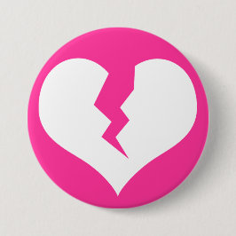 Bruten hjärtknapp / tandknapp knapp