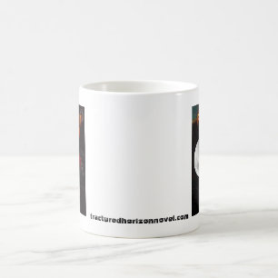 Bruten horisontmugg kaffemugg