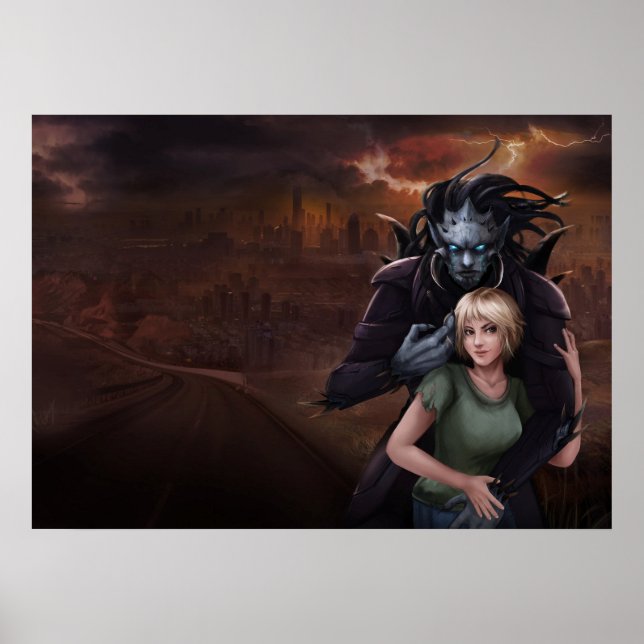 Bruten jord poster (Framsidan)