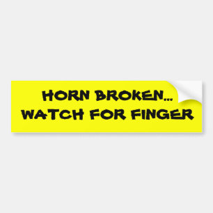 BRUTEN… KLOCKA FÖR HORN FÖR FINGERBILDEKAL! BILDEKAL