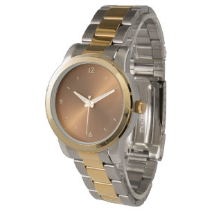 Bruten kopparträff 2 armbandsur