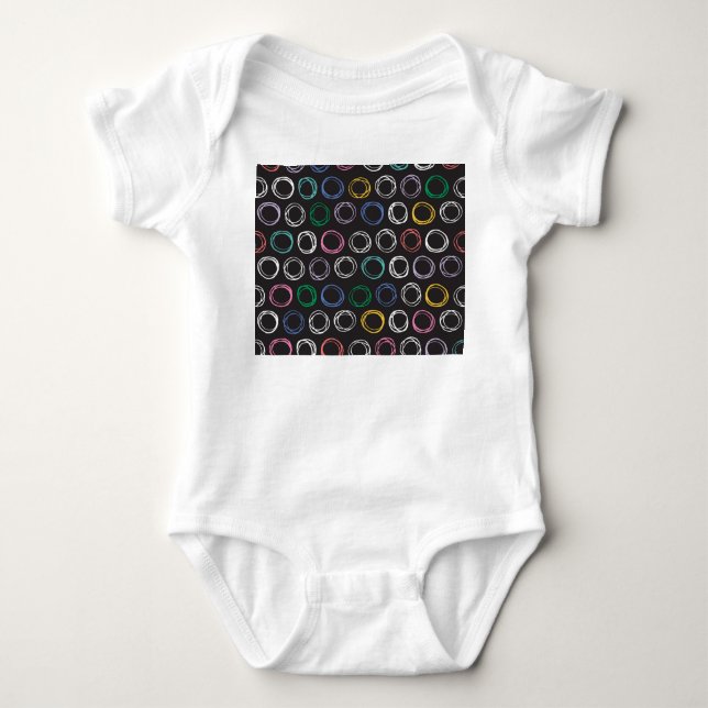 Bruten Linjer: Hand plockade sömlös design T Shirt (Framsida)