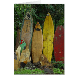 Bruten men inte glömd hälsningskort