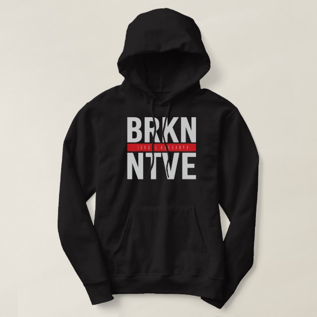 Bruten    Native Israel Adesanya The Last Styleben Hoodie (Design framsida)