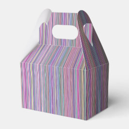 Bruten platt skärm-TV-regnbåge rand Presentaskar