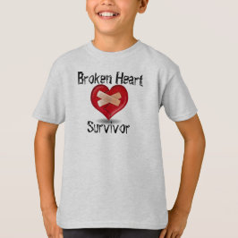 Bruten skjorta för hjärtaöverlevande T Tee Shirt