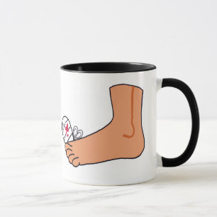 Bruten Toe Foot-2 Mugg