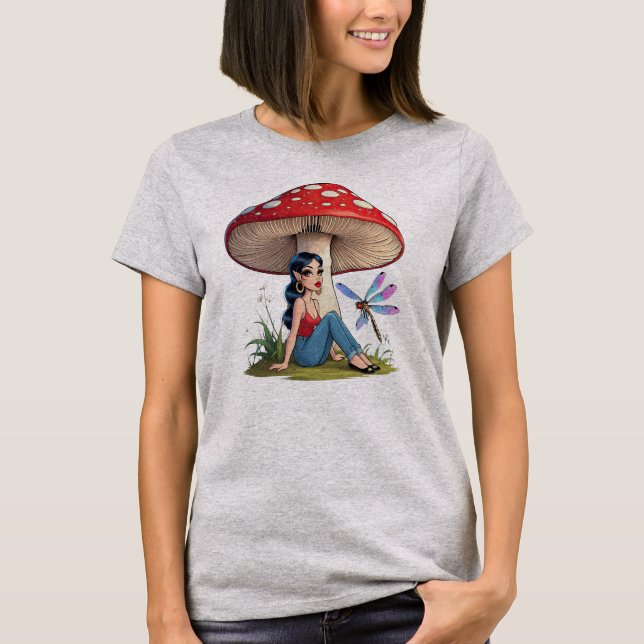 Bruten Vinge T Shirt (Framsida)