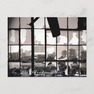 Bruten vy (vykort) vykort