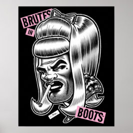 Brutes in Boots™/Rocky Stockings™/Peruk Poster