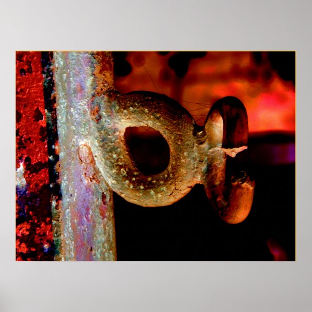 Brutet anknyta affischen poster (Framsidan)