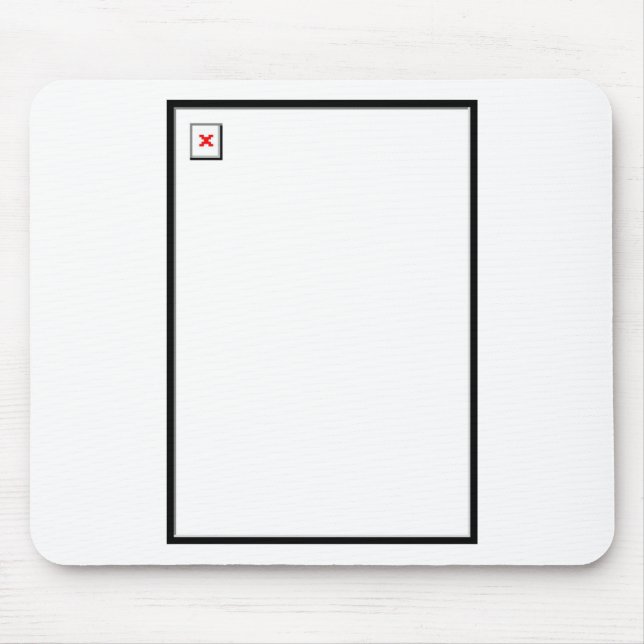 Brutet avbilda musmatta (Framsidan)