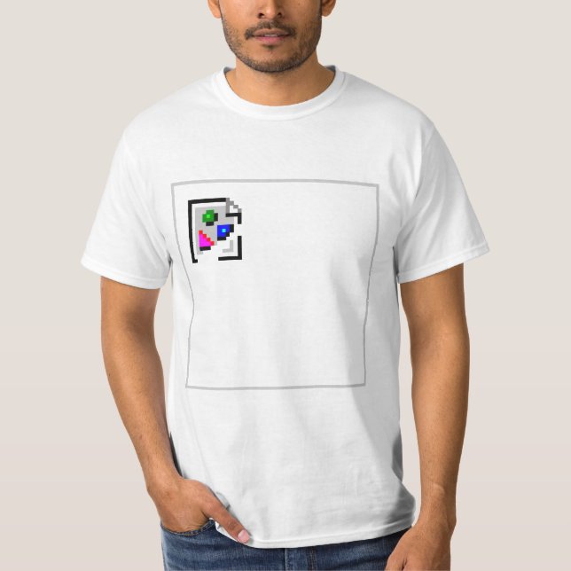Brutet avbilda PNG för JPGJPEG-GIF T Shirt (Framsida)