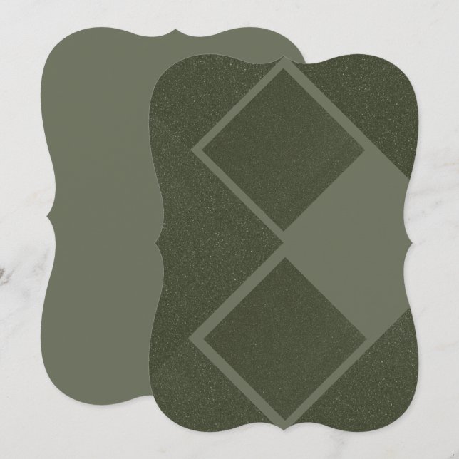 Brutet axelkort - Obsidian Divide Anteckningskort (Fram/baksida)