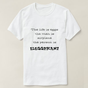 brutet engelska för rotvälskanonsens t shirt