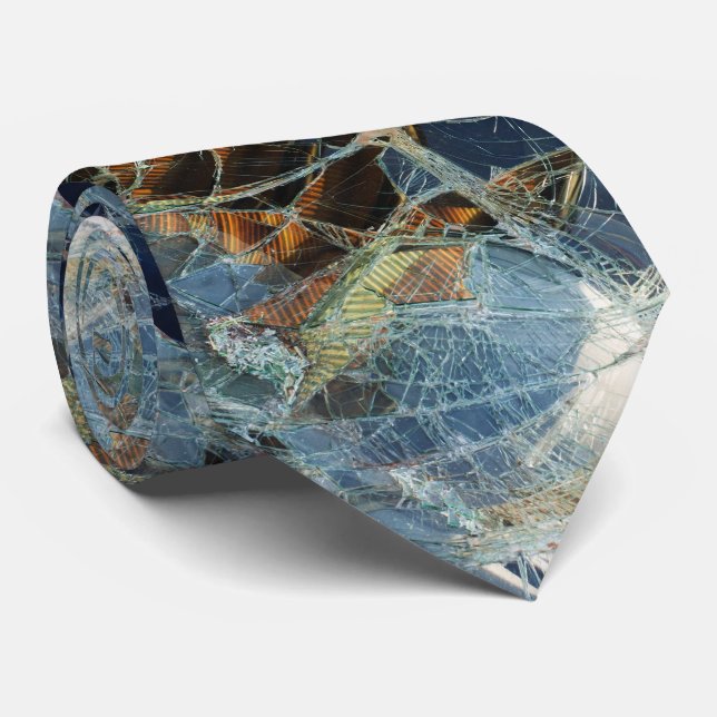 Brutet fönster slips (Rullad)