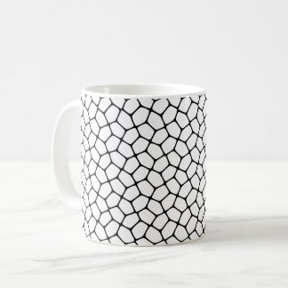Brutet glas kaffemugg