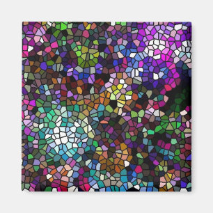 Brutet glas magnet