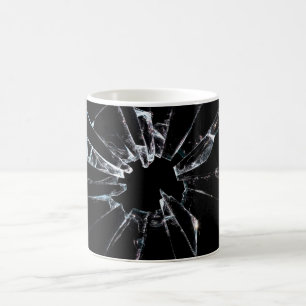 Brutet glas nr 1 kaffemugg