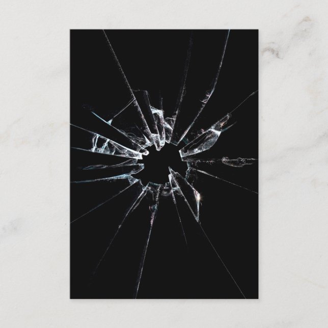 Brutet glas nr 1 tilläggskort (Framsida)