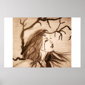 brutet hjärta poster