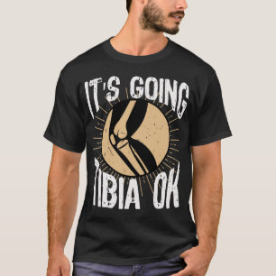 Brutet Leg Bone - återvinn brunn T Shirt