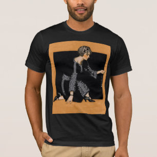 Brutet pärlemorfärg halsband tee